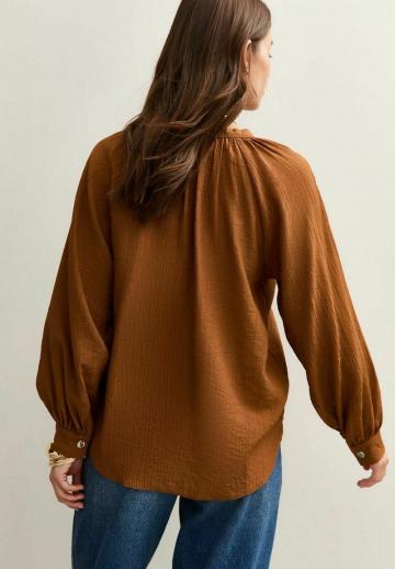 Джинсовая блузка