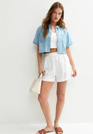 Джинсовая блузка