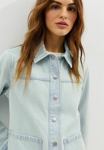 Джинсовая жилетка