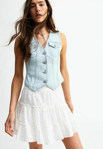 Юбка с воланами