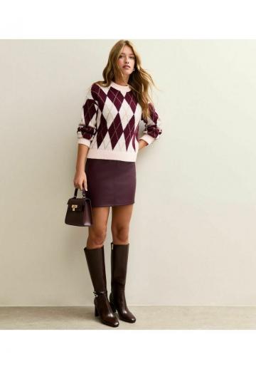 Кожаная юбка