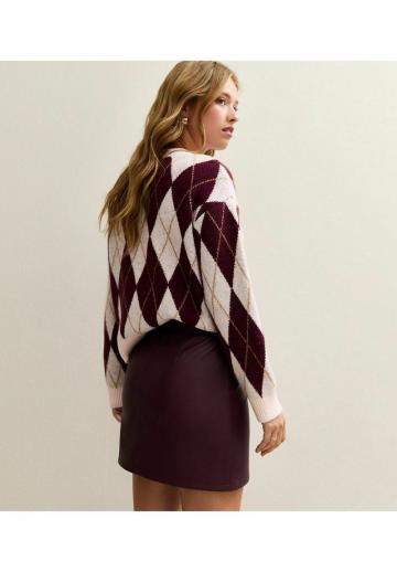 Кожаная юбка