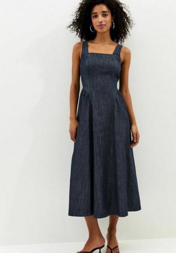 Джинсовый комбинезон