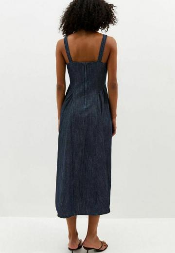 Джинсовый комбинезон