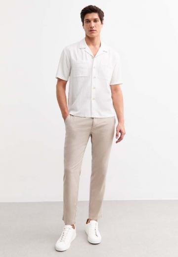 Льняные брюки