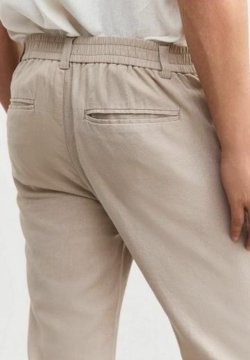 Льняные брюки