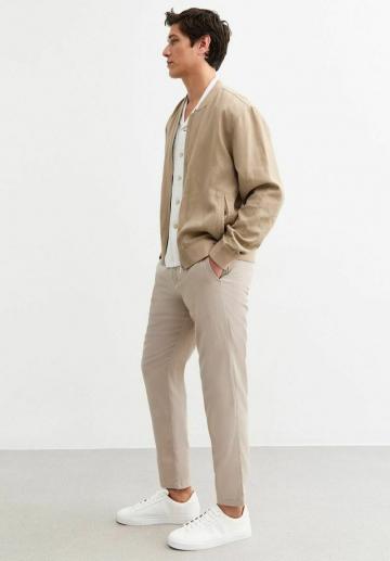 Льняные брюки