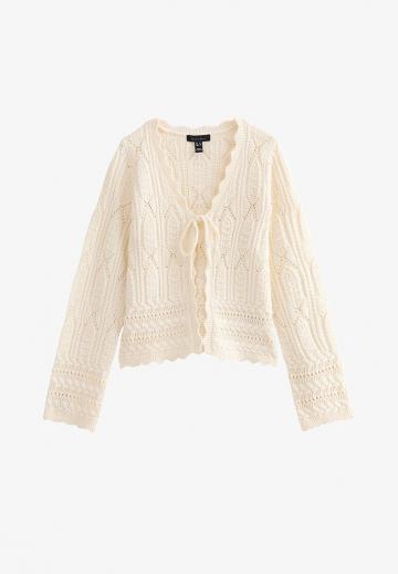 Вязаная кофта