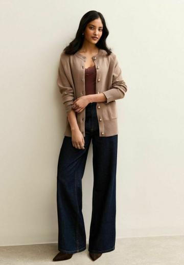 Длинный кардиган