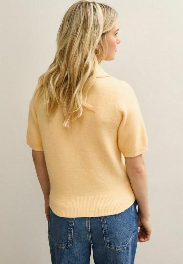 Пуловер с коротким рукавом