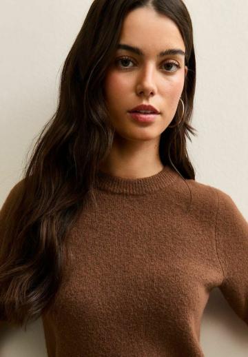 Пуловер с коротким рукавом