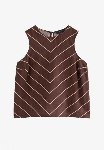 Блузка без рукавов