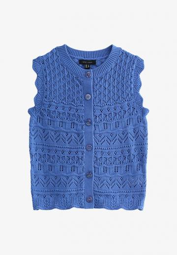 Джинсовая жилетка