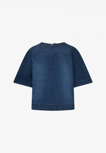 Джинсовая блузка