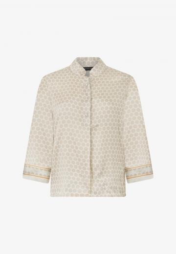 Атласная блузка