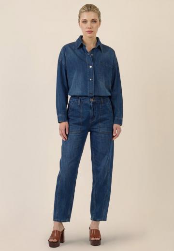 Прямые джинсы