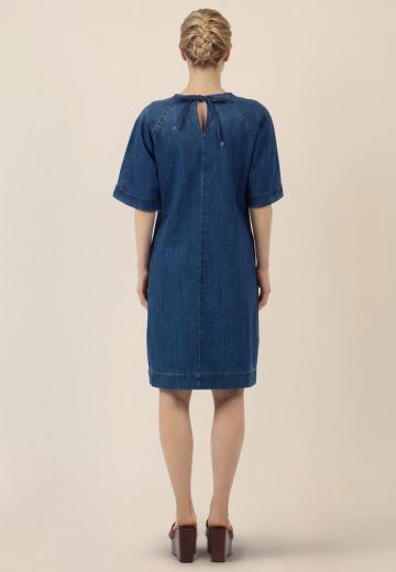 Джинсовое платье
