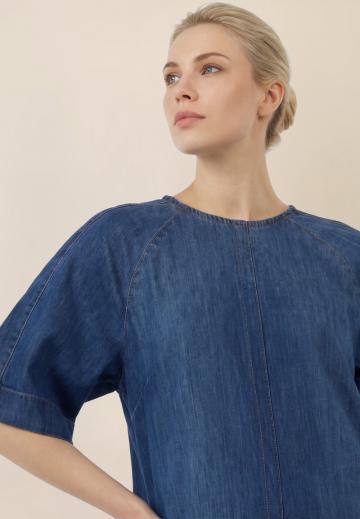 Джинсовое платье