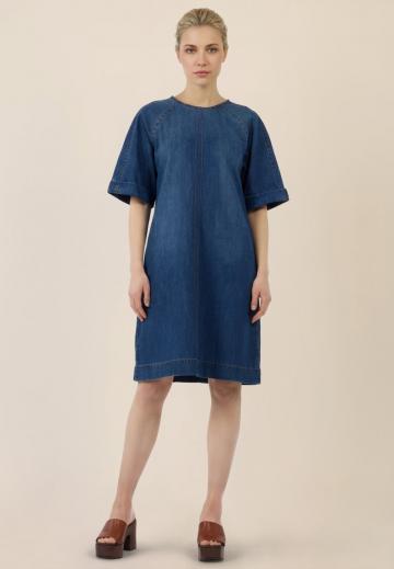 Джинсовое платье