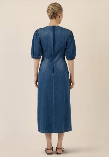 Джинсовое платье