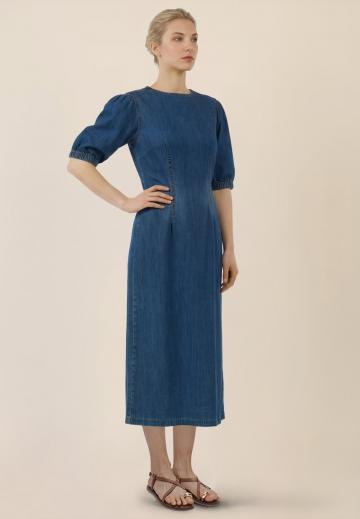 Джинсовое платье