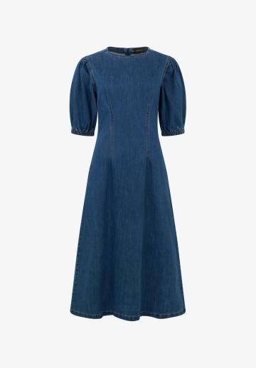 Джинсовое платье