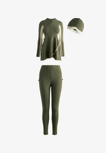 Слитный купальник