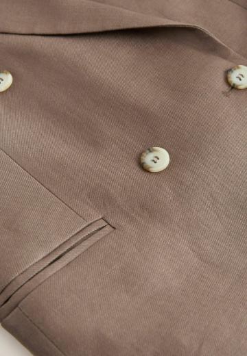 Длинный блейзер