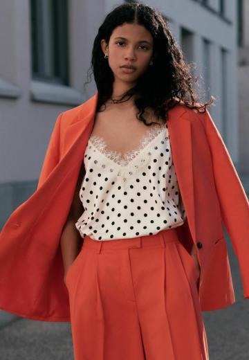 Длинный блейзер