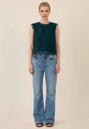 Блузка без рукавов