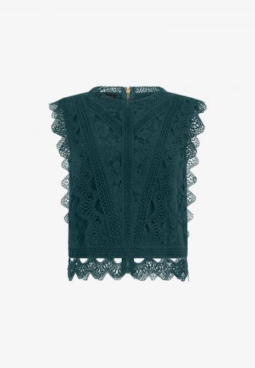 Блузка без рукавов