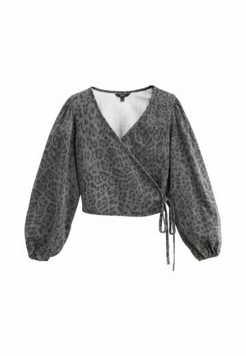 Джинсовая блузка