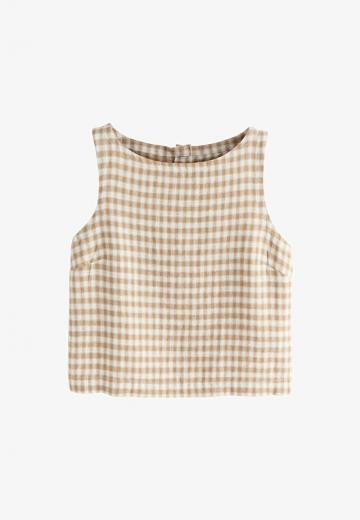 Блузка без рукавов