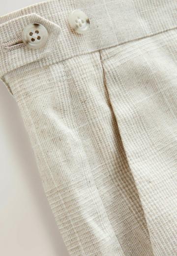 Льняные брюки