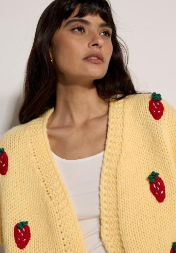 Вязаная кофта