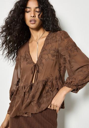 Шифоновая блузка