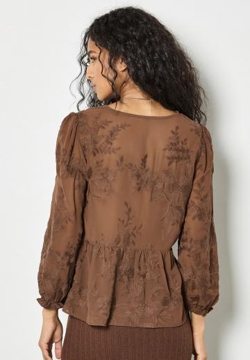 Шифоновая блузка