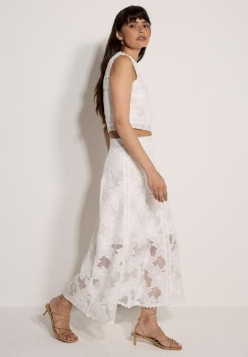 Юбка с воланами