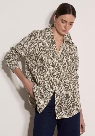 Длинная блузка