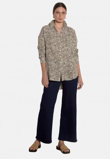 Длинная блузка