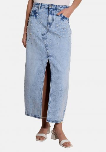 Джинсовая юбка