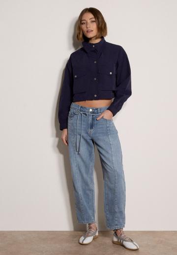 Прямые джинсы