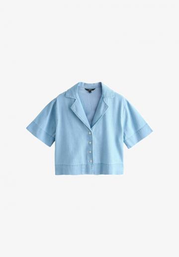 Джинсовая блузка