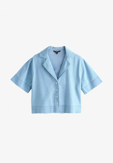 Джинсовая блузка