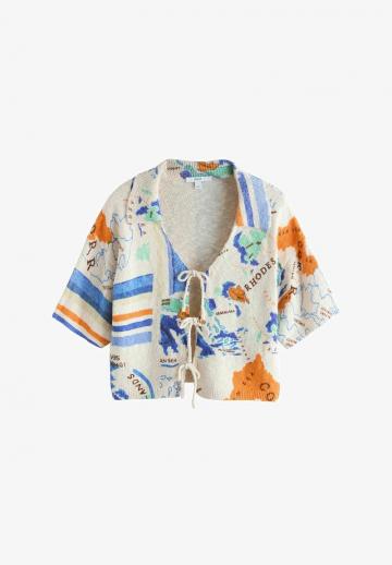 Вязаная кофта