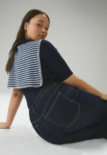 Короткие джинсы