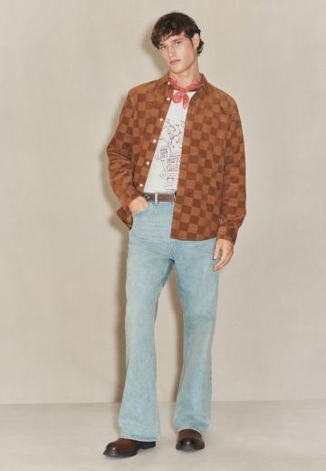 Прямые джинсы