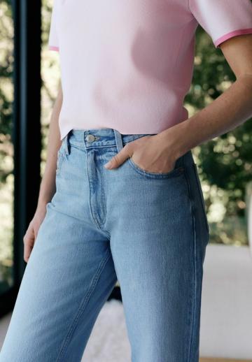 Короткие джинсы