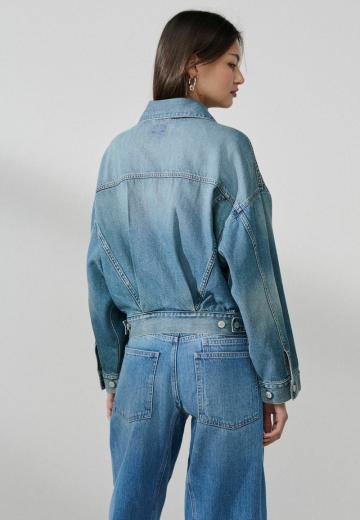 Джинсовый комбинезон