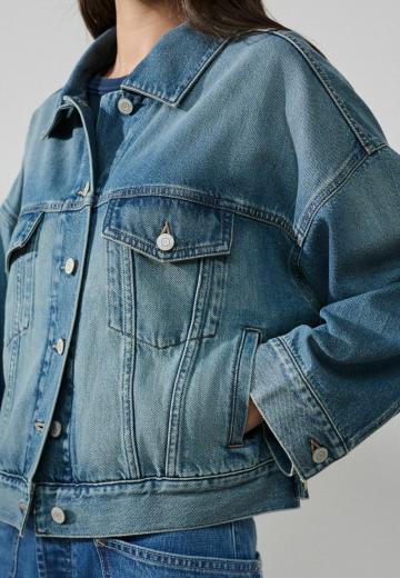 Джинсовый комбинезон